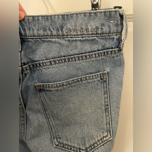Current/Elliott Cropped Straight Leg Jeans Size 27 - Picture 12 of 12